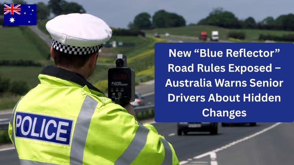 New “Blue Reflector” Road Rules Exposed – Australia Warns Senior Drivers About Hidden Changes