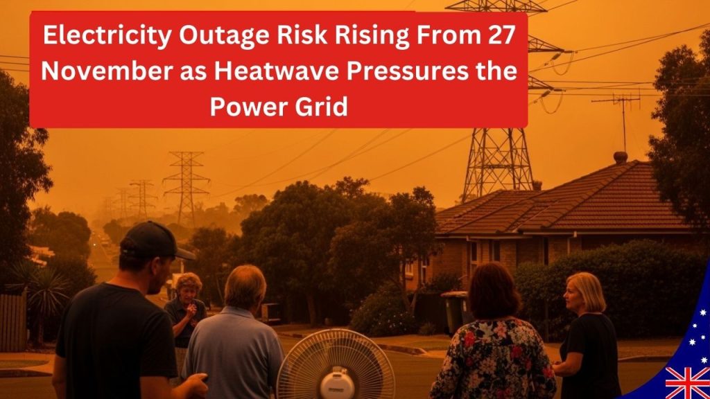 Electricity Outage Risk Rising From 27 November as Heatwave Pressures the Power Grid