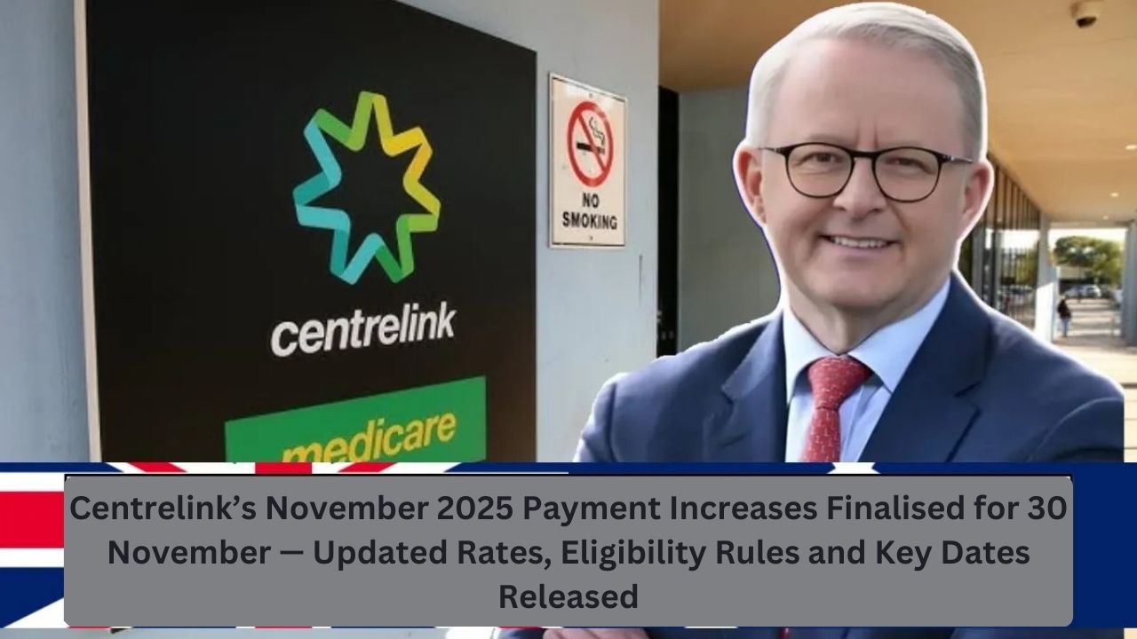 Centrelink’s November 2025 Payment Increases Finalised for 30 November — Updated Rates, Eligibility Rules and Key Dates Released