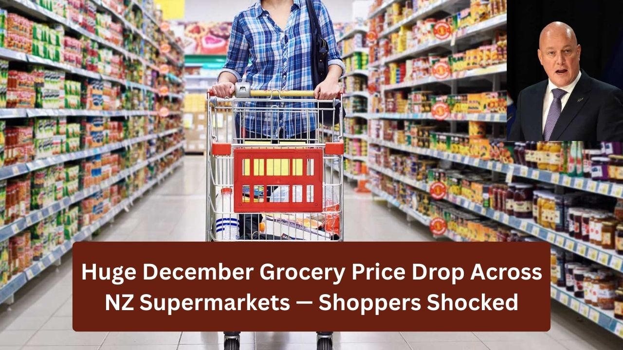Grocery price drop across NZ image